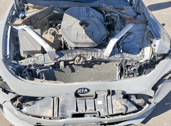 KNAE15LA5M6093232 2021 KIA STINGER Gray Սալոնի հետևի տեսք