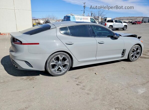 KNAE15LA5M6093232 2021 KIA STINGER Gray Հետևի աջ