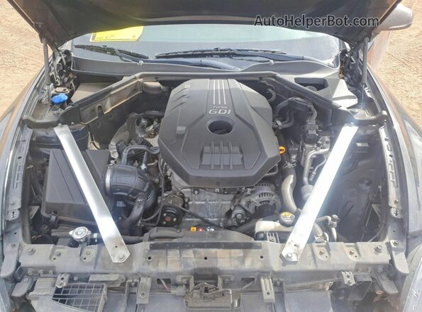 KNAE15LAXM6087930 2021 KIA STINGER Black Vista interior trasera