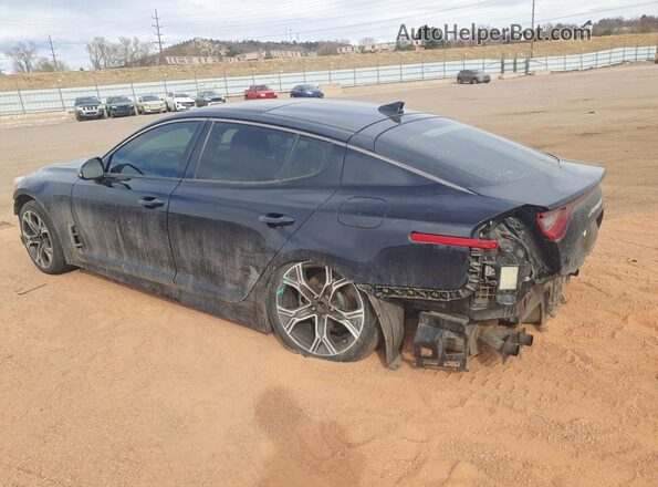 KNAE15LAXM6087930 2021 KIA STINGER Black Trasero izquierdo