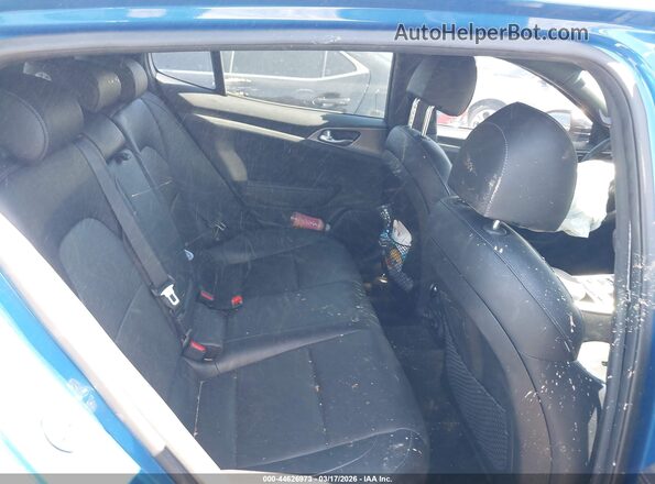 KNAE35LC1M6089173 2021 KIA STINGER Blue Widok naklejki z numerem VIN