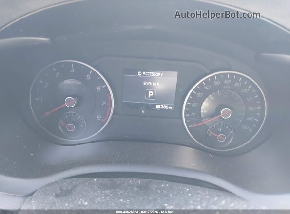 KNAE35LC1M6089173 2021 KIA STINGER Blue Widok tylnych siedzeń