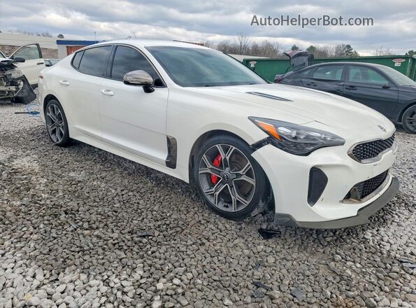 KNAE35LC2L6081811 2020 KIA STINGER White 