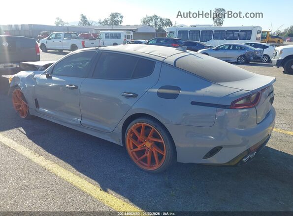 KNAE35LC3M6096724 2021 KIA STINGER Blue Tył lewy