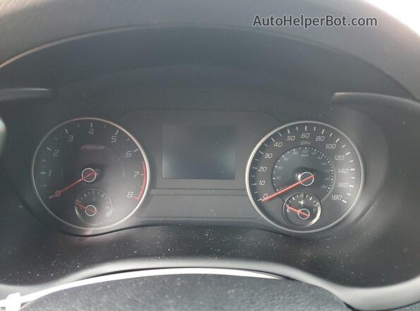 KNAE35LC5K6043715 2019 KIA STINGER Черный Вид щитка приборов