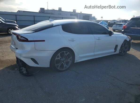 KNAE35LC5L6081480 2020 KIA STINGER White Tył prawy