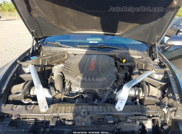 KNAE35LC6M6087922 2021 KIA STINGER Black უკანა ხედი