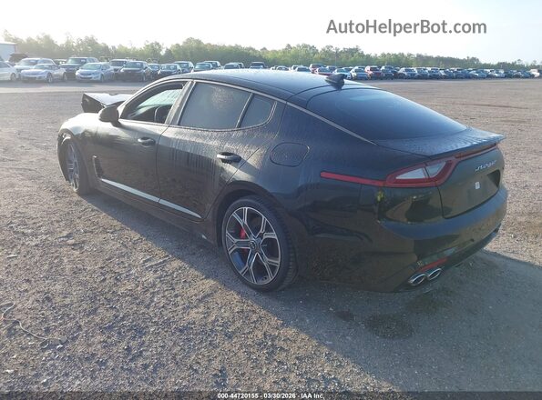 KNAE35LC6M6087922 2021 KIA STINGER Black უკანა მარცხენა