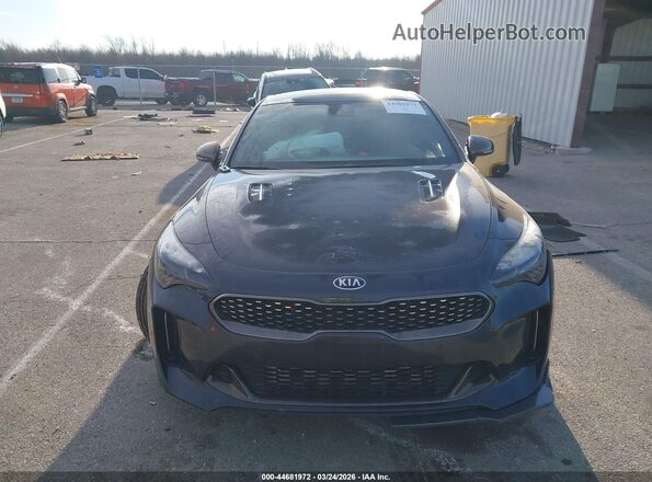 KNAE35LC6M6097818 2021 KIA STINGER Black Vista del cuadro de instrumentos