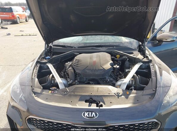 KNAE35LC6M6097818 2021 KIA STINGER Black Vista trasera