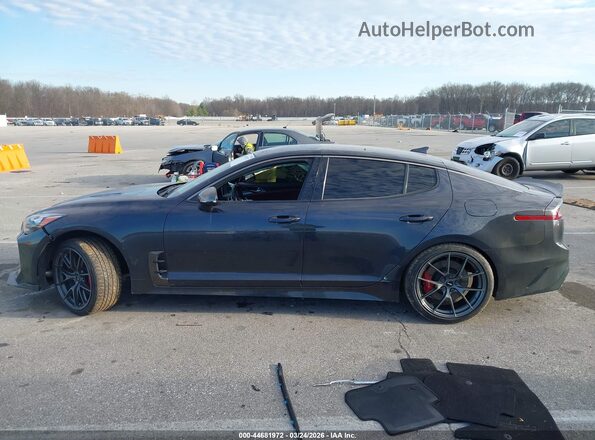 KNAE35LC6M6097818 2021 KIA STINGER Black Vista interior de 360 grados