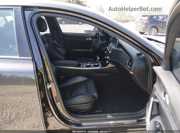 KNAE35LC8M6097397 2021 KIA STINGER Gray Вид салону спереду