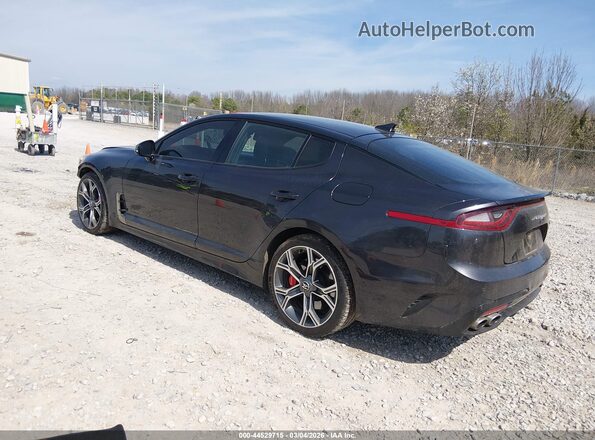 KNAE35LC8M6097397 2021 KIA STINGER Gray Задня ліва чверть