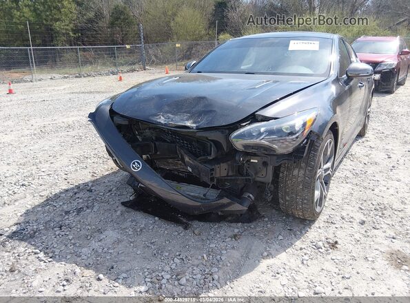 KNAE35LC8M6097397 2021 KIA STINGER Gray Вид спереду