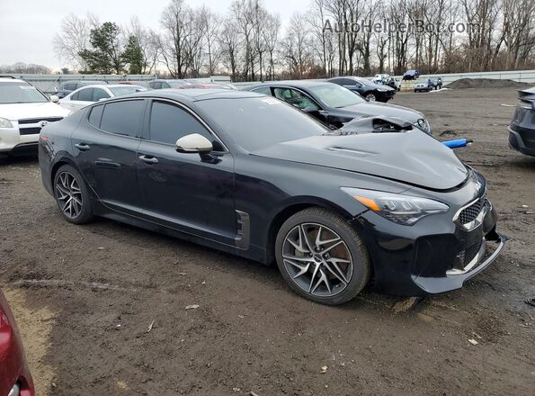 KNAE35LD8P6132517 2023 KIA STINGER Black წინა მარჯვენა
