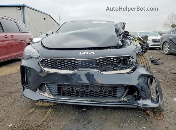 KNAE35LD8P6132517 2023 KIA STINGER Black წინა ხედი