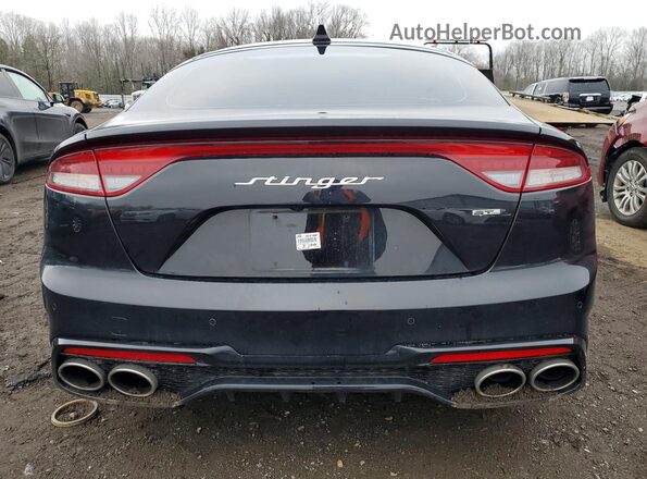KNAE35LD8P6132517 2023 KIA STINGER Black უკანა ხედი