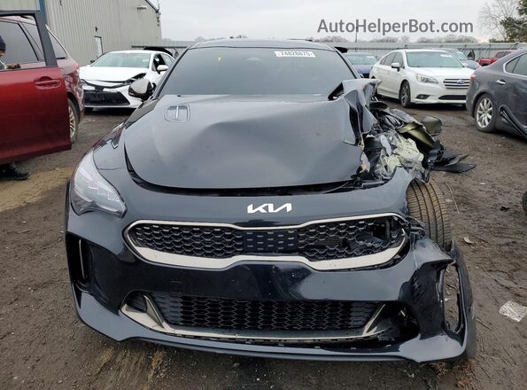 KNAE35LD8P6132517 2023 KIA STINGER Black უკანა სალონის ხედი