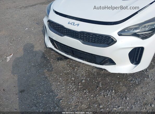 KNAE35LDXN6103419 2022 KIA STINGER White Widok z przodu