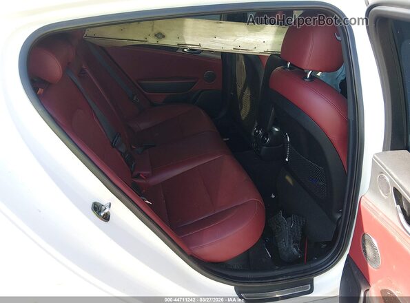 KNAE45LC0J6018247 2018 KIA STINGER Белый Вид наклейки с VIN-кодом