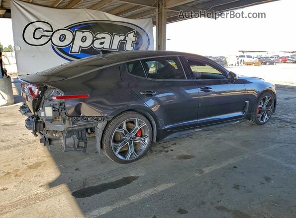 KNAE45LC3M6087910 2021 KIA STINGER Gray Tył prawy