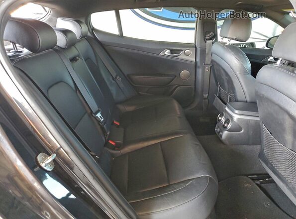 KNAE45LC3M6087910 2021 KIA STINGER Gray Widok tylnych siedzeń
