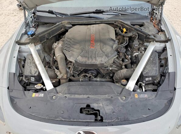KNAE45LC5L6072632 2020 KIA STINGER Gray Շարժիչի բաժամունքի տեսք