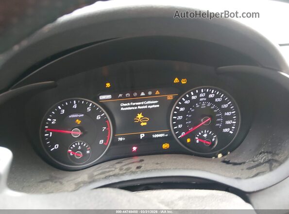 KNAE45LCXJ6011547 2018 KIA STINGER Black Вид задніх сидінь