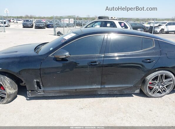 KNAE45LCXN6102159 2022 KIA STINGER Black Սալոնի 360 աստիճան տեսք