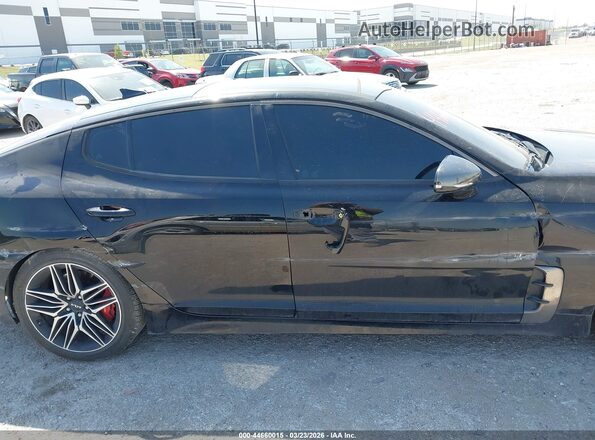 KNAE45LCXN6102159 2022 KIA STINGER Black Սալոնի հետևի տեսք