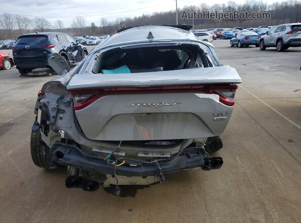 KNAE55LC4M6089646 2021 KIA STINGER Gray Հետևի տեսք