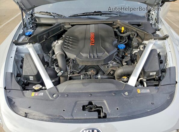 KNAE55LC4M6089646 2021 KIA STINGER Gray Սալոնի հետևի տեսք