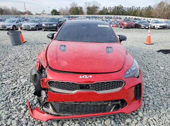 KNAE55LC8P6128369 2023 KIA STINGER Red Вид спереду