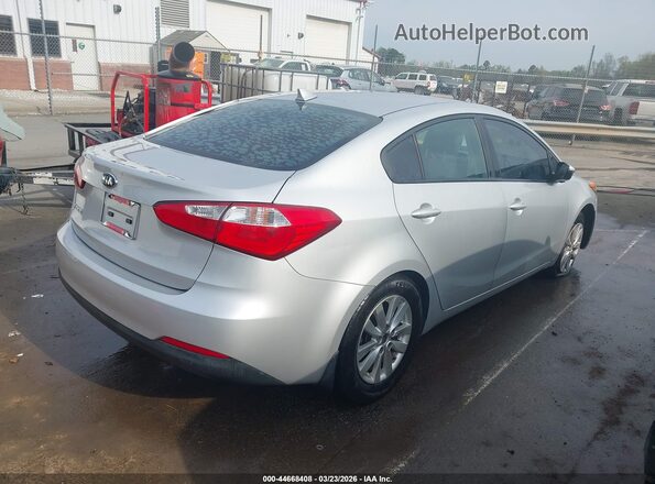KNAFX4A68G5564392 2016 KIA FORTE Silver Tył prawy