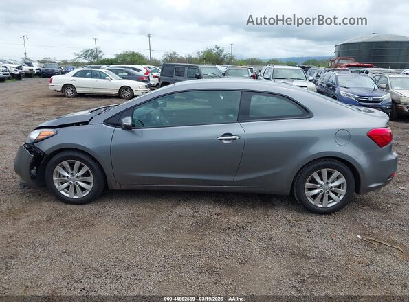 KNAFX6A80G5658151 2016 KIA FORTE KOUP Gray Панорамний вид салону 360°