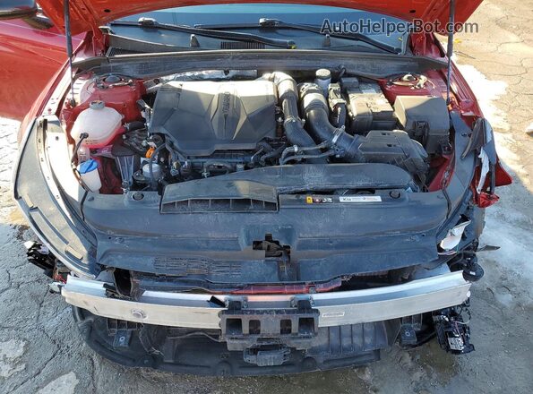 KNAG44J85S5311523 2025 KIA K5 Red უკანა სალონის ხედი