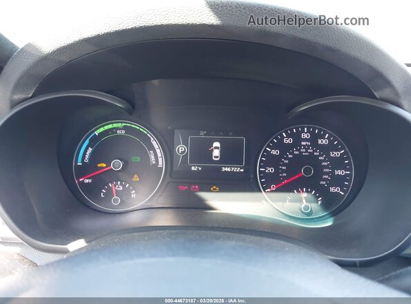 KNAGT4LE8H5012607 2017 KIA OPTIMA HYBRID Black Вид задніх сидінь