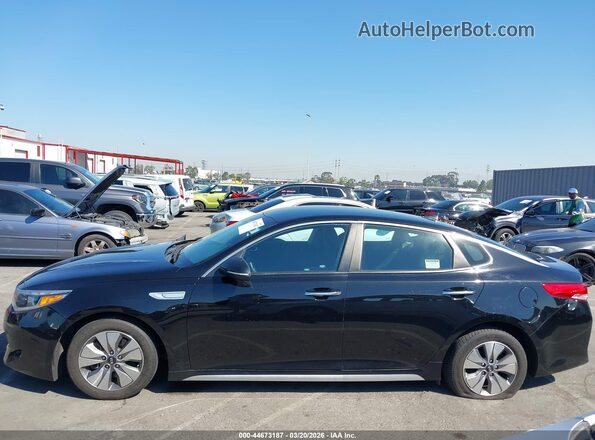 KNAGT4LE8H5012607 2017 KIA OPTIMA HYBRID Black Панорамний вид салону 360°