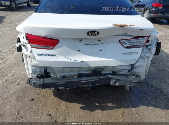 KNAGU4LE0H5012730 2017 KIA OPTIMA HYBRID White Widok z przodu
