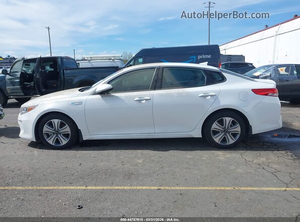 KNAGU4LE4H5013704 2017 KIA OPTIMA HYBRID Dark Brown Vista interior de 360 grados