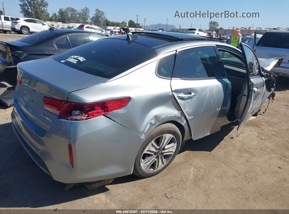 KNAGV4LDXH5008964 2017 KIA OPTIMA PLUG-IN HYBRID Gray Rear right