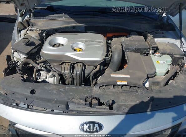 KNAGV4LDXH5008964 2017 KIA OPTIMA PLUG-IN HYBRID Gray Rear view