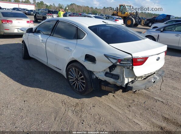 KNALB4J10J5098096 2018 KIA CADENZA Белый Задняя левая четверть