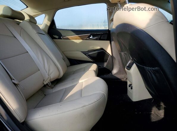 KNALB4J16K5164684 2019 KIA CADENZA Черный Вид задних сидений