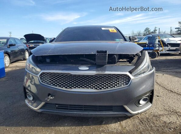 KNALB4J17H5039332 2017 KIA CADENZA Gray Vista frontal