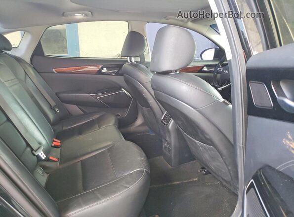 KNALC4J12H5083686 2017 KIA CADENZA Gray Widok tylnych siedzeń