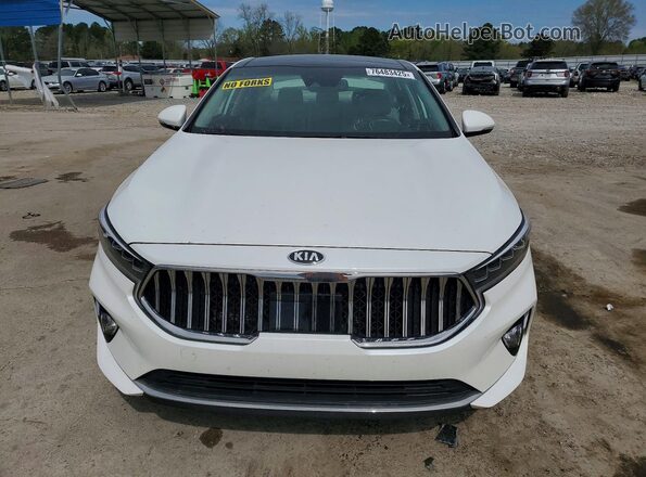 KNALC4J17L5230884 2020 KIA CADENZA White Вид спереду