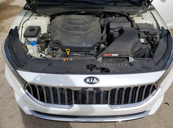 KNALC4J17L5230884 2020 KIA CADENZA White Вид задньої частини салону