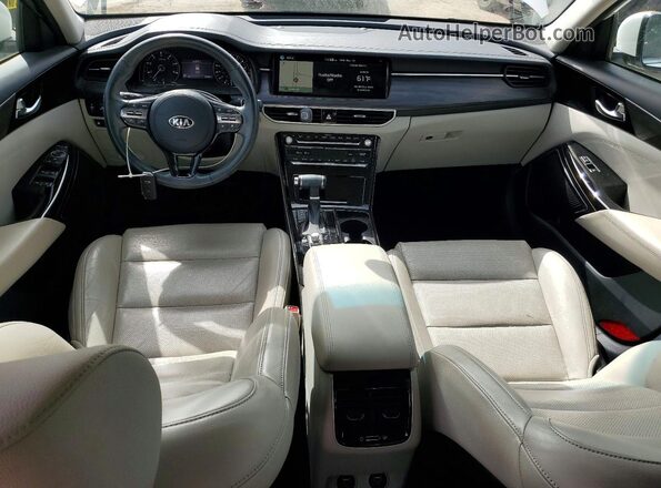 KNALC4J17L5230884 2020 KIA CADENZA White Вид панелі приладів