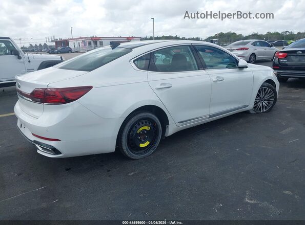 KNALC4J1XL5219989 2020 KIA CADENZA White Задня права чверть
